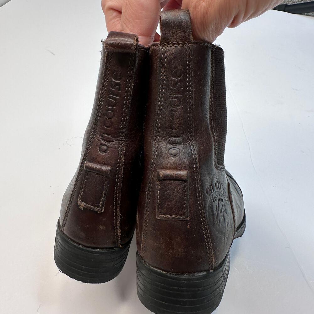 On Course Zip Paddock Equestrian Riding Boots - Picture 5 of 7